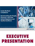 MedTech Cost and People Benchmarks for Quality and Regulatory Affairs