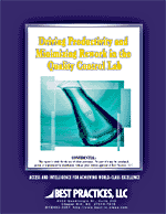 Driving Productivity and Minimizing Rework in the Quality Control Laboratory